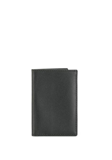 classic wallet no zip unisex black COMME DES GARÇONS WALLET | SA6400800